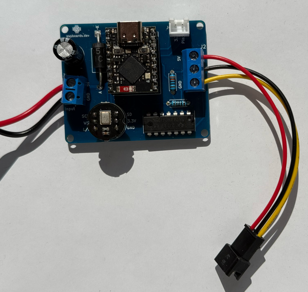 Прототип PCB ESP-LED-01